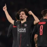 Vitinha nets hat-trick as PSG down Spurs in eight-goal thriller