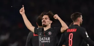 Vitinha nets hat-trick as PSG down Spurs in eight-goal thriller