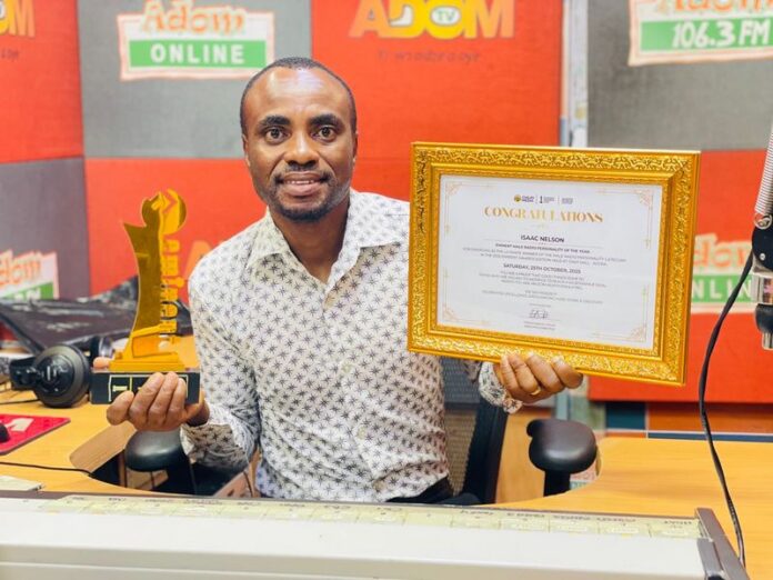 Isaac Nelson Crowned Eminent Male Radio Personality Of The Year