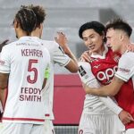 Minamino strikes as Monaco beat leaders PSG