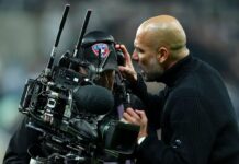 Guardiola ’embarrassed and ashamed’ of behaviour