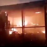 Two firefighters injured while battling inferno at Adjiringano