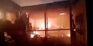 Two firefighters injured while battling inferno at Adjiringano