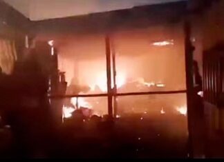 Two firefighters injured while battling inferno at Adjiringano