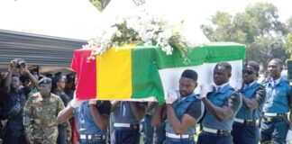 Former Council of State chair, Cecilia Johnson laid to rest