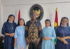 Indonesian missionary sisters meet H.E. Rois in Accra
