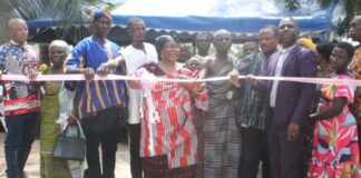 Police Officer donates 11-seater toilet facility to Have-Akleme