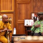 Edudzi Tameklo visits Kufuor ahead of NPA@20 celebration