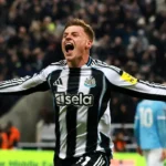 Barnes scores twice as Newcastle beat Man City