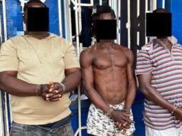 Three remanded over Newmont Mines pistol theft