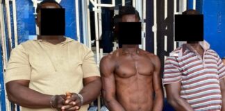 Three remanded over Newmont Mines pistol theft