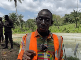 Fisheries Commission stocks Sunyani prison’s fish pond with 1,000 tilapia fingerlings