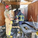 Fire destroys several structures at Tema Community 1, site 17