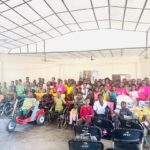 ECG Ashanti West Power Queen’s club supports physically challenged centre at Offinso