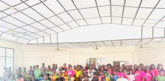ECG Ashanti West Power Queen’s club supports physically challenged centre at Offinso