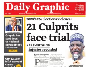 Newspaper headlines: Wednesday, November 5, 2025