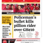 Newspaper headlines: Friday, November 7, 2025
