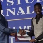 Luv FM’s Clinton Yeboah wins Student Journalist of the Year again at 29th GJA Media Awards