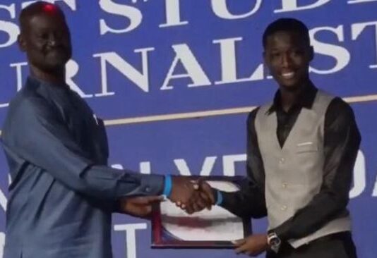 Luv FM’s Clinton Yeboah wins Student Journalist of the Year again at 29th GJA Media Awards