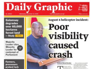 Newspaper headlines: Wednesday, November 12, 2025