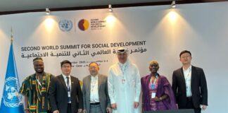 Renel Ghana foundation participates in second world summit for social Development in Doha