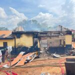 Fire destroys parts of Jacobu Police Quarters