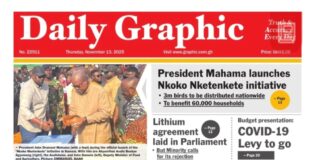 Newspaper headlines: Thursday, November 13, 2025
