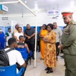 Vice President visits victims of GAF recruitment stampede at 37 Military Hospital