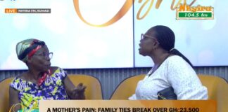 Obra Show: 71-year-old woman rendered homeless over a ₵23,500 debt owed by daughter