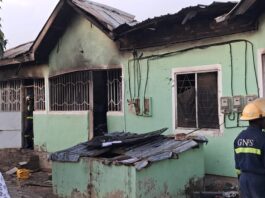 Fire razes five-bedroom house in Buduburam