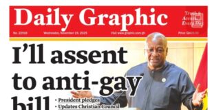 Newspaper headlines: Wednesday, November 19, 2025