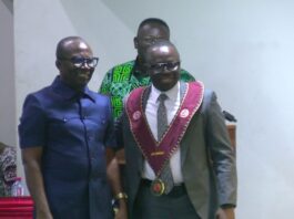 Engr. Wonder Davor Salami sworn in as IET-GH President