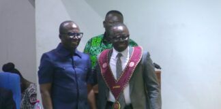Engr. Wonder Davor Salami sworn in as IET-GH President