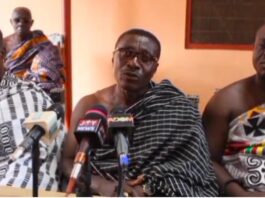 Hwidiem Chiefs apologize to President Mahama over youth attack on Anti-Galamsey Taskforce