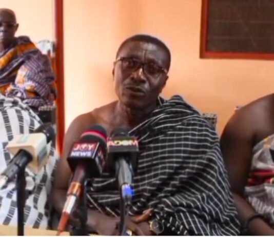 Hwidiem Chiefs apologize to President Mahama over youth attack on Anti-Galamsey Taskforce