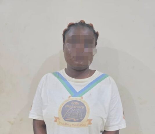 Police arrest woman caught assaulting man in viral video