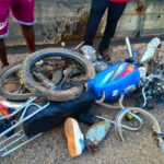 Tipper truck-motorbike collision at Anyirawase leaves 2 in critical condition