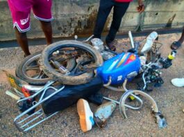 Tipper truck-motorbike collision at Anyirawase leaves 2 in critical condition