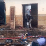 Fire razes seven-bedroom house at Techiman