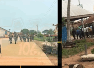 Soldiers, Police embark on swoop at Hwidiem and Kenyasi over NAIMOS attack