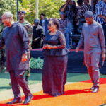 President Mahama visits Salaga to condole with Executive Secretary