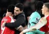 Arsenal snatch win over Wolves in thrilling finish