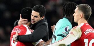 Arsenal snatch win over Wolves in thrilling finish