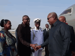 President Mahama arrives in Nigeria for 68th ECOWAS Heads of State Summit