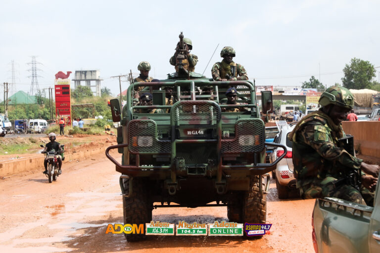 GAF and sister security agencies stage massive Show of Force across Accra ahead of festive season [Photos]