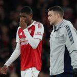 Arsenal’s Mosquera could be out for at least six weeks