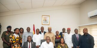 Sports Minister Kofi Adams inaugurates National Sports Authority Governing Board to drive sector reforms