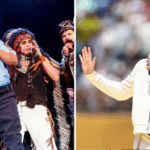 Village People and Robbie Williams at World Cup draw