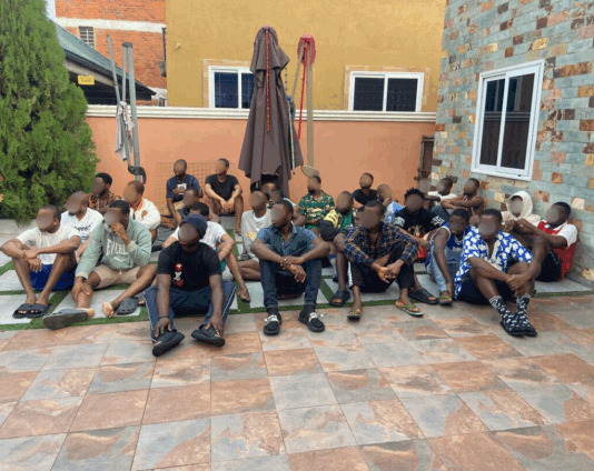 Cyber Security Authority, National Security arrest 32 in Kasoa-Tuba cybercrime operation