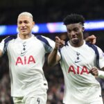UCL: Mohammed Kudus scores as Tottenham Hotspur hammer Slavia Praha